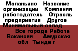 Маланьино › Название организации ­ Компания-работодатель › Отрасль предприятия ­ Другое › Минимальный оклад ­ 25 000 - Все города Работа » Вакансии   . Амурская обл.,Тында г.